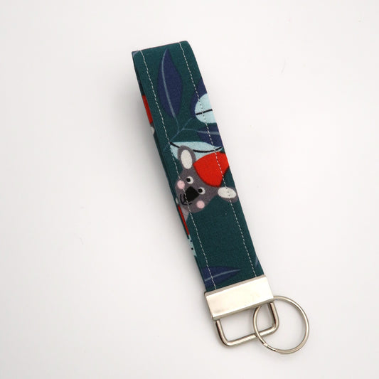 Christmas wombats - Keyring Wristlet