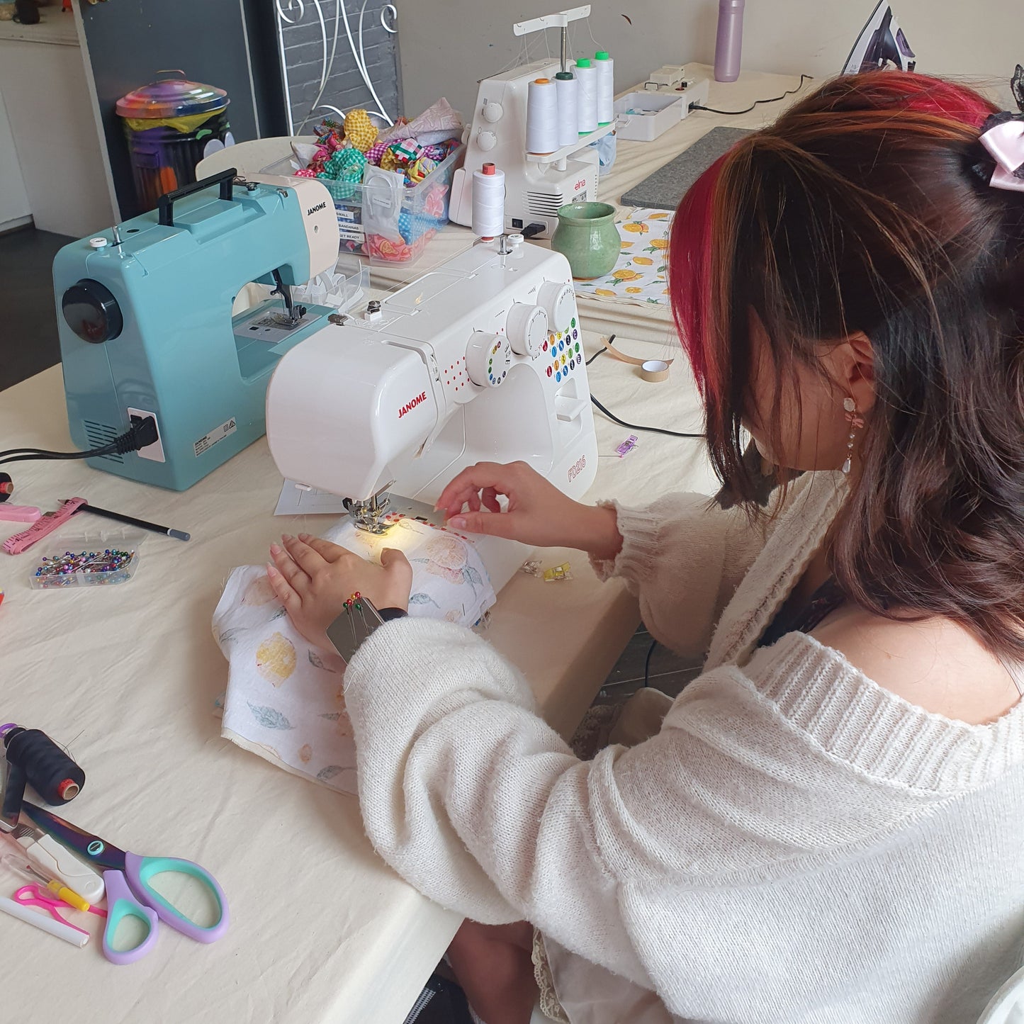 TERM 4 | TUES | Freestyle Sewing! | 4:30 - 6:30PM Kids & Families | 2 HR SESSION