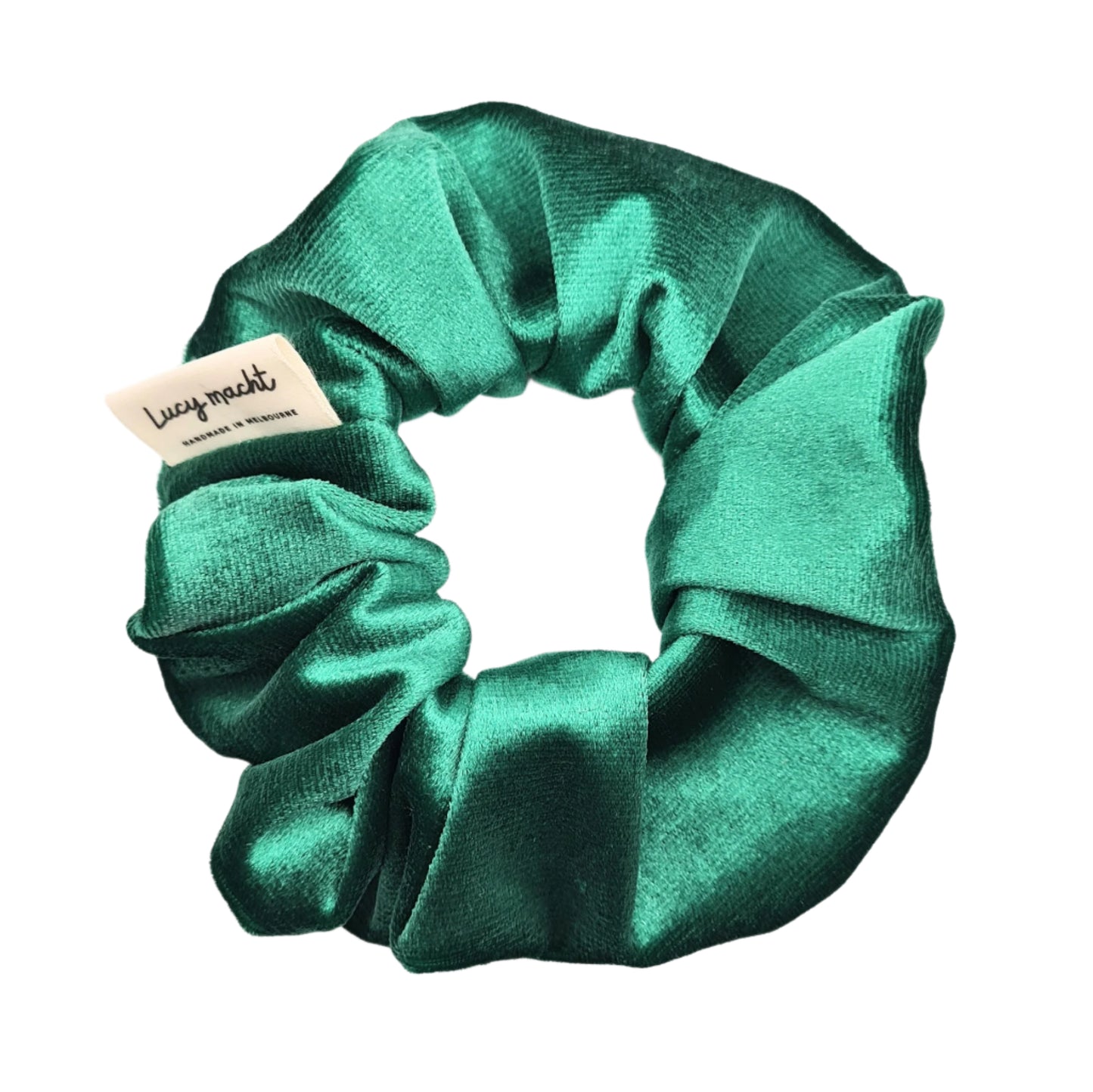Emerald - Velour Scrunchie