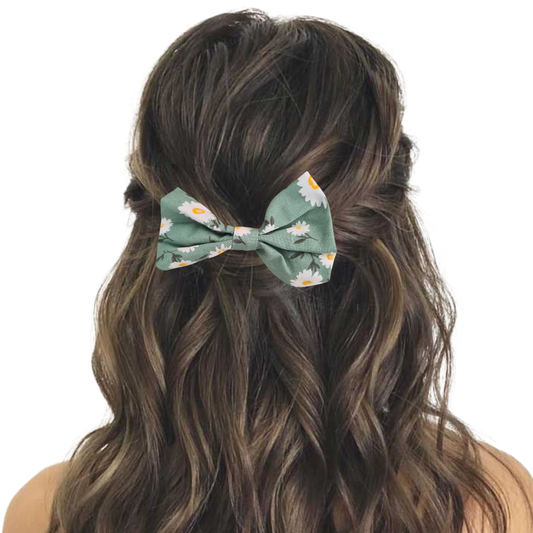 Field Daisies - Hair Bow
