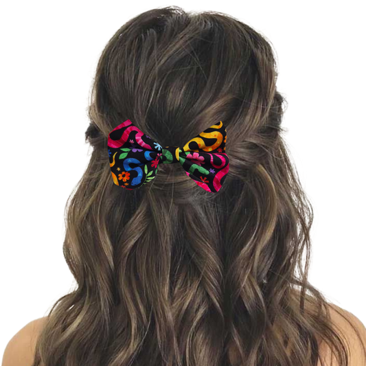 Friendly Garden Snakes - Hair Bow