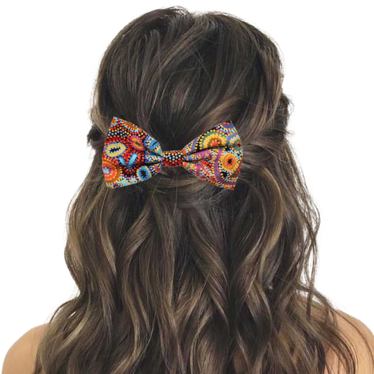 Emu Dreaming - Hair Bow