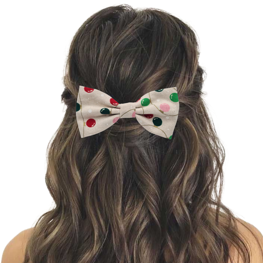 Christmas Lights - Hair Bow