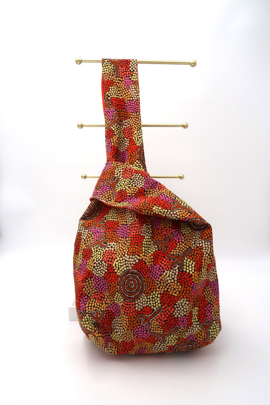 Emu at Sunset - Knot Bag Medium