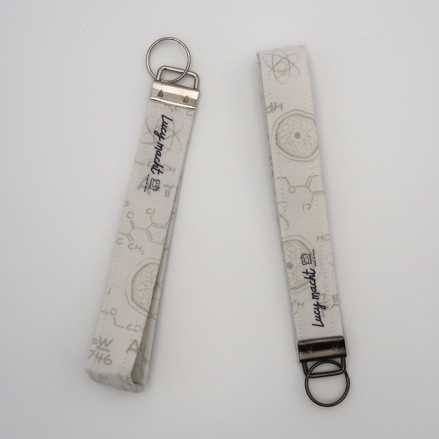 Physik Weiß - Schlüsselanhänger Armband