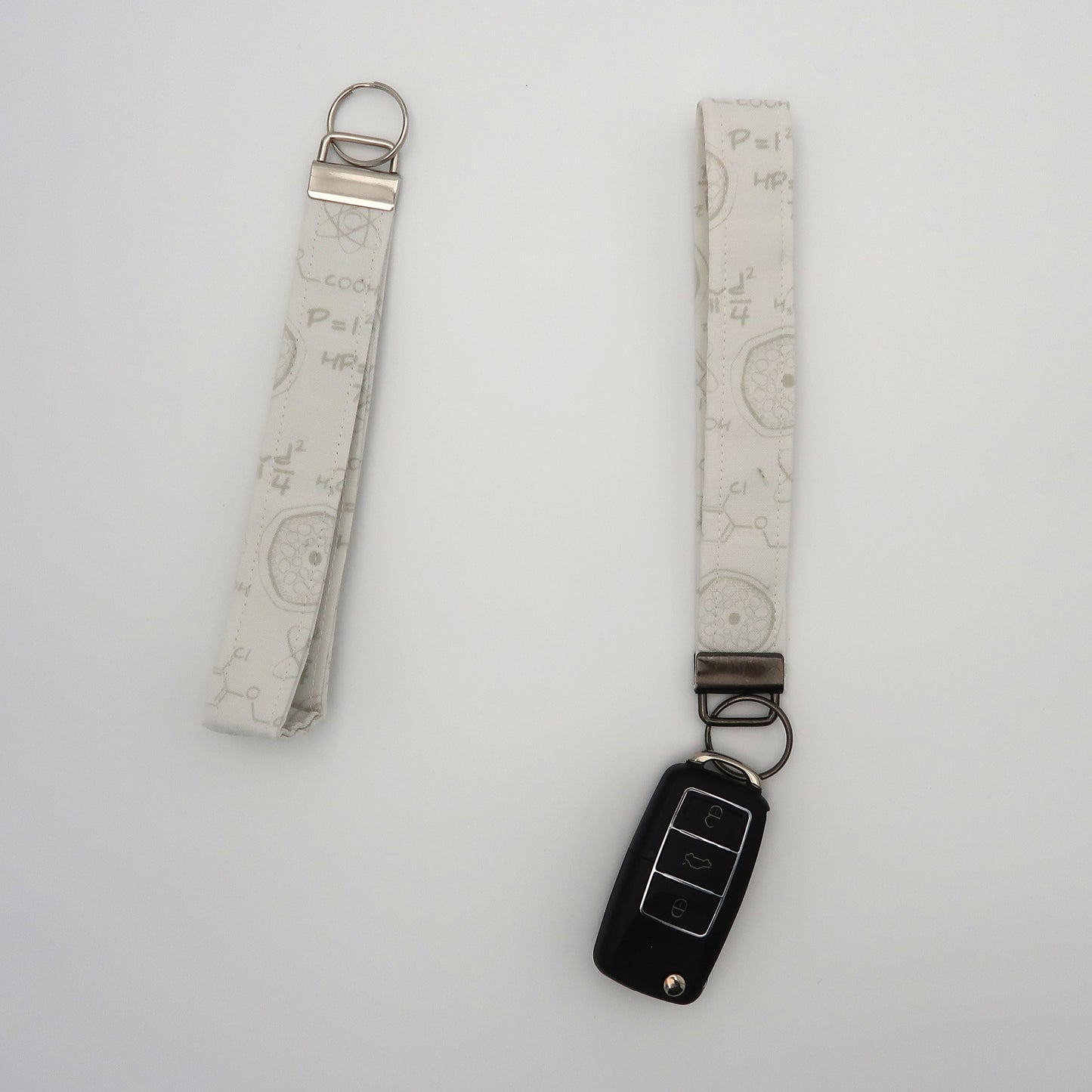 Physik Weiß - Schlüsselanhänger Armband