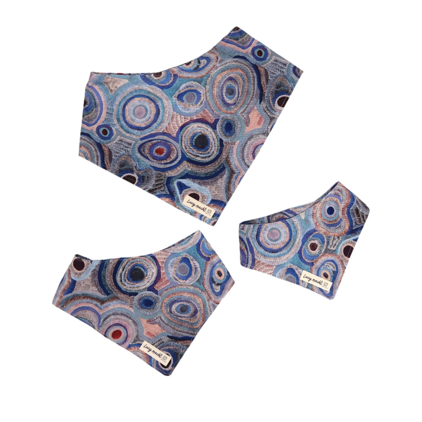 Wasserträumender Regen - Haustier-Bandana