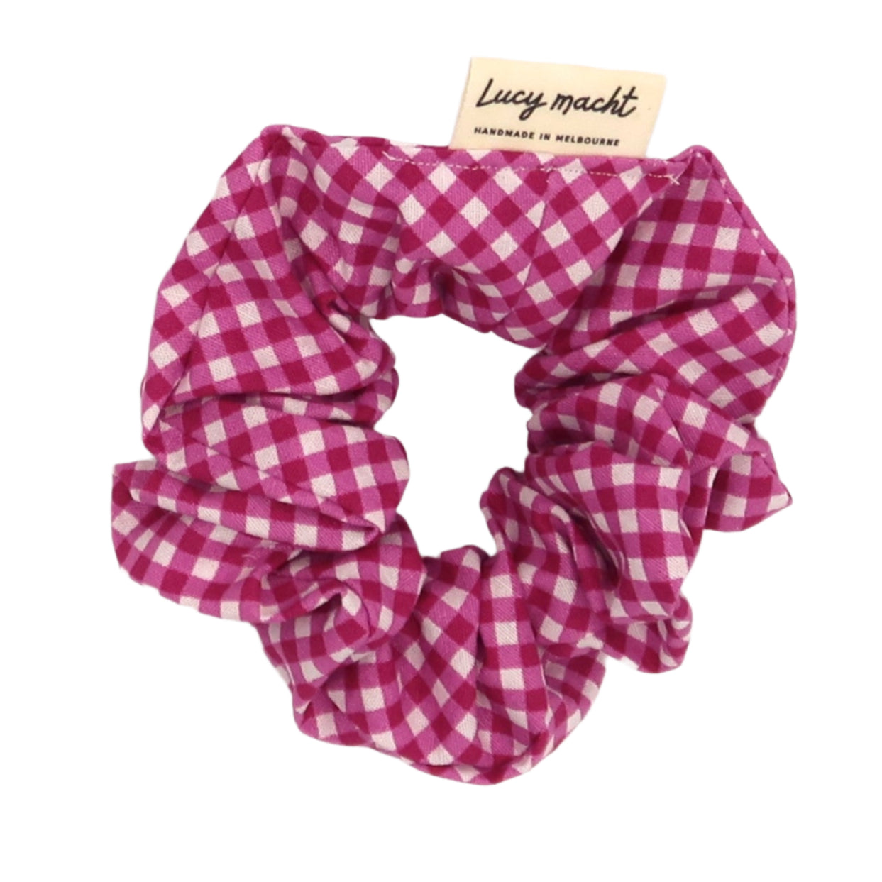 Mulberry Mini Gingham - Haargummi