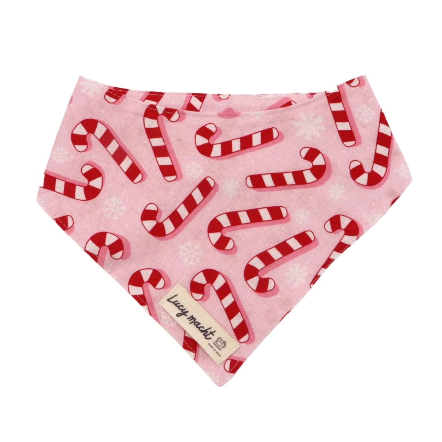 Christmas Candy Canes - Pet Tie Bandana
