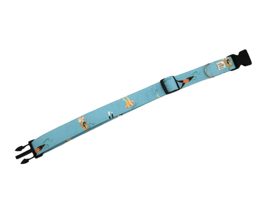 Beach Day - Adjustable Dog Collar