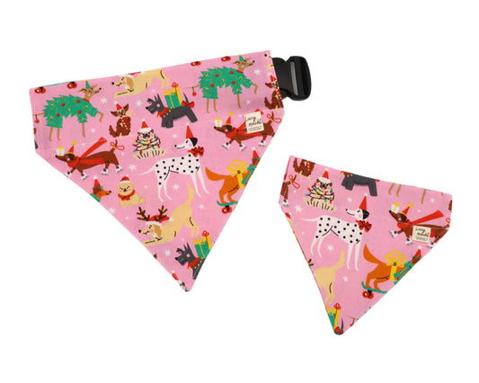 Christmas Festive Pups - Pet Collar Bandana