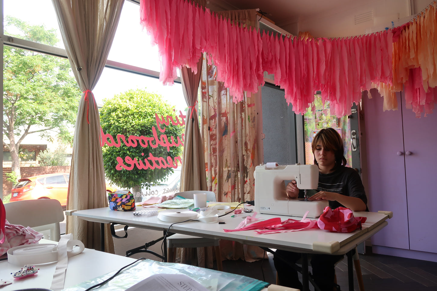 TERM 4 | TUES | Freestyle Sewing! | 4:30 - 6:30PM Kids & Families | 2 HR SESSION
