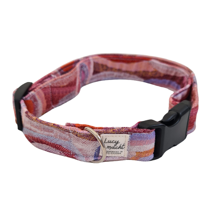 Wassermelone - Verstellbares Hundehalsband