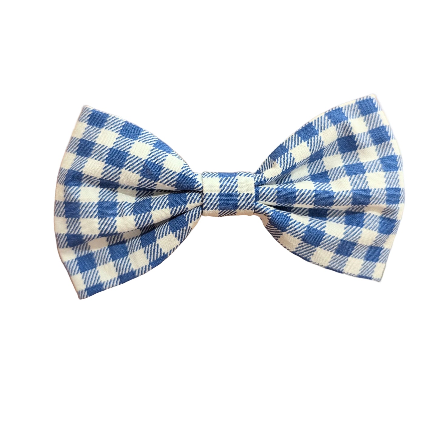 Classic Navy Gingham - Pet Bow Tie