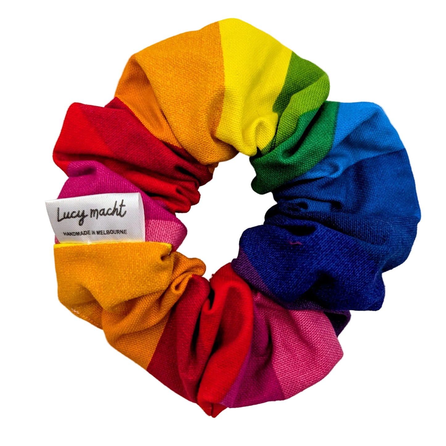 Solid Rainbow - Scrunchie