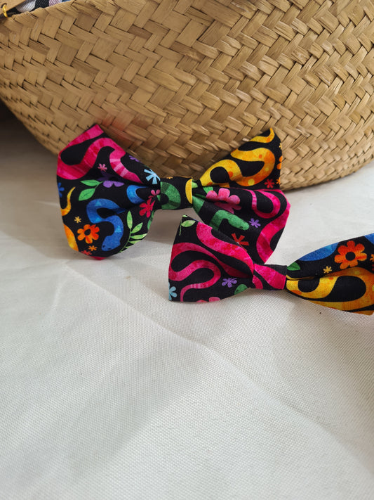Friendly Garden Snakes - Hair Bow
