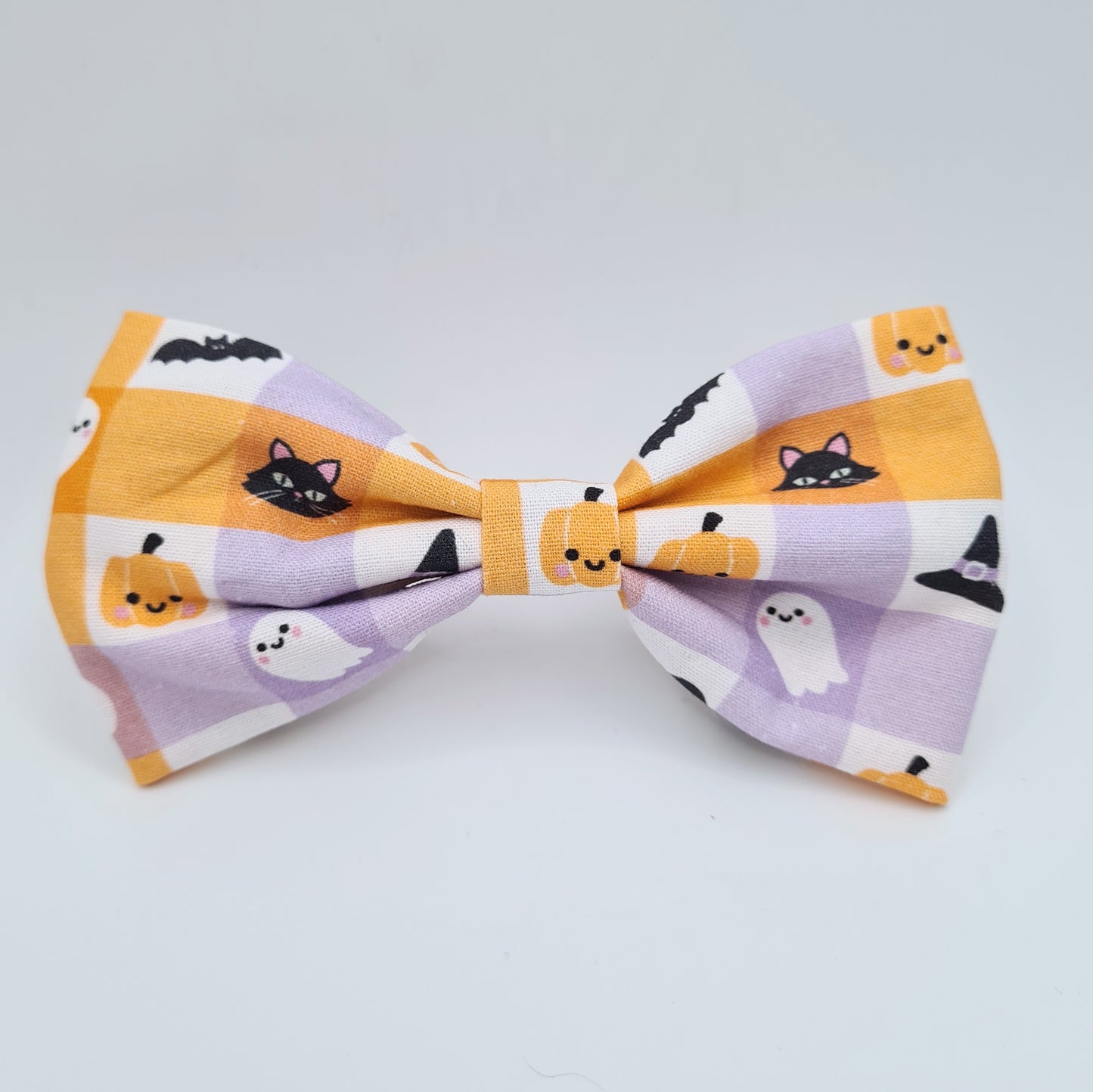 Halloween Check - Pet Bow Tie