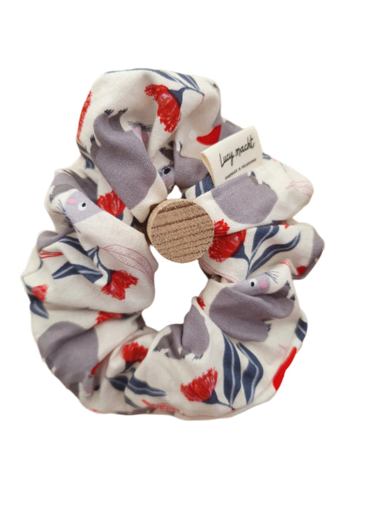 Christmas Mini Wombats - Scrunchie