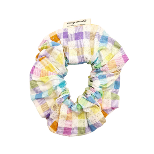 Glitter Picnic Pastel - Scrunchie