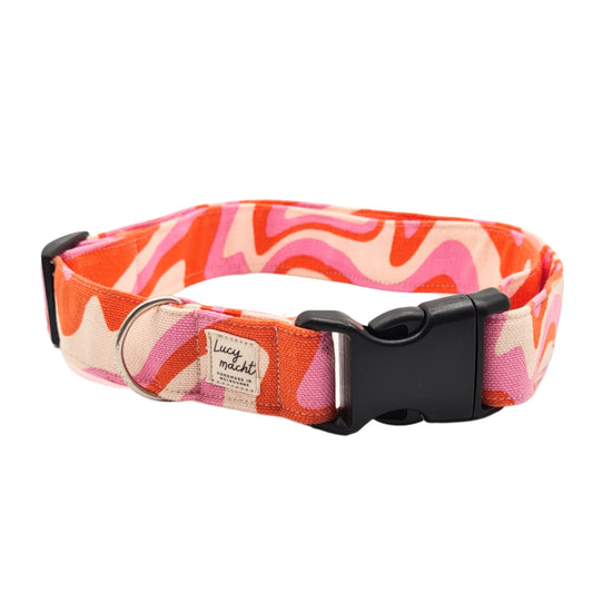 Sweet Summer Swirl - Adjustable Dog Collar