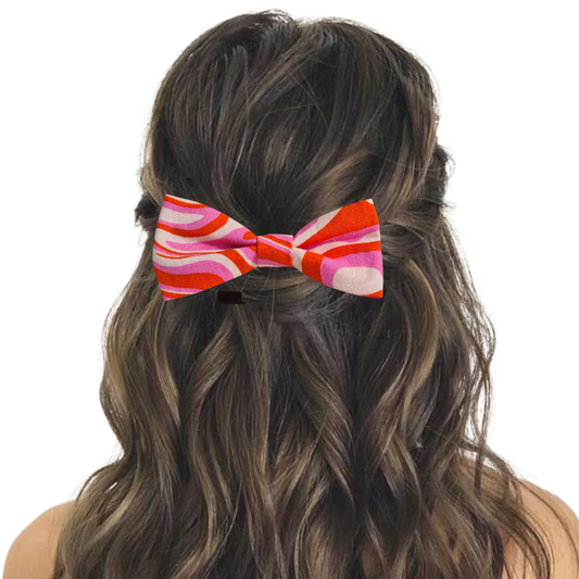 Sweet Summer Swirl - Hair Bow