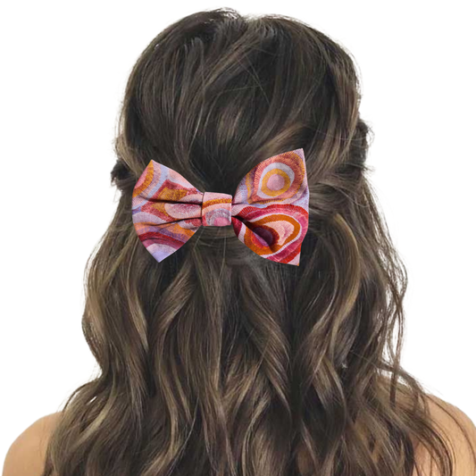 Water Dreaming Creek - Hair Bow