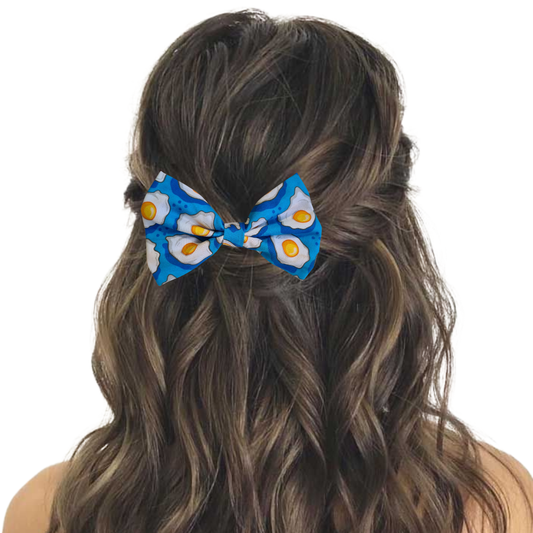Fried Egg - Hair Bow