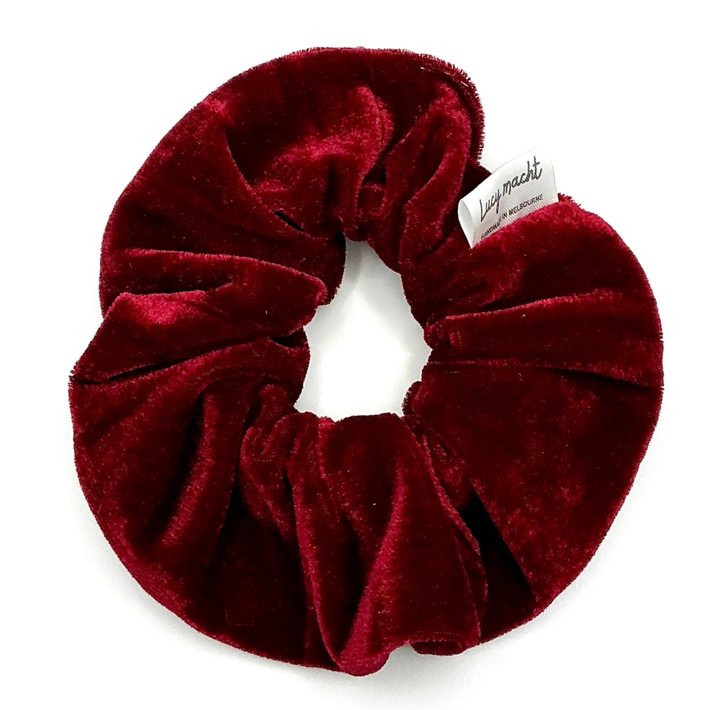 Wine - Velvet Scrunchie