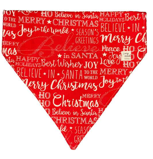 Christmas Wishes - Pet Collar Bandana