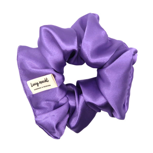 Lila - Satin Scrunchie