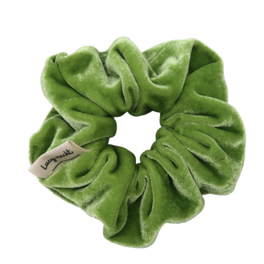 Apple Green - Velvet Scrunchie