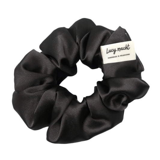 Ink - Satin Scrunchie