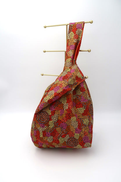 Emu at Sunset - Knot Bag Medium