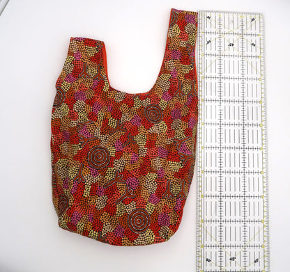 Emu at Sunset - Knot Bag Medium