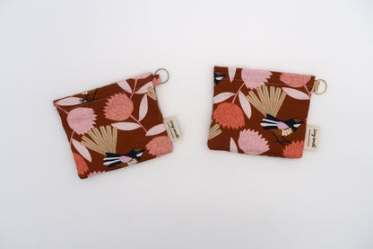 Bird and Blooms - Snap Pouch