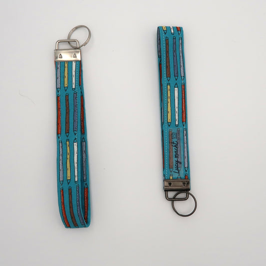 Pencils - Keyring Wristlet