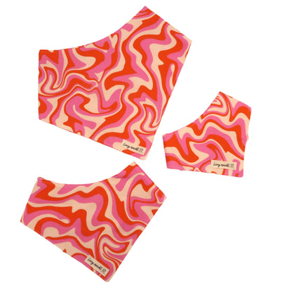 Sweet Summer Swirl - Pet Tie Bandana