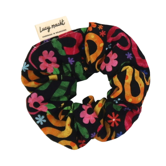 Friendly Garden Snakes - Scrunchie