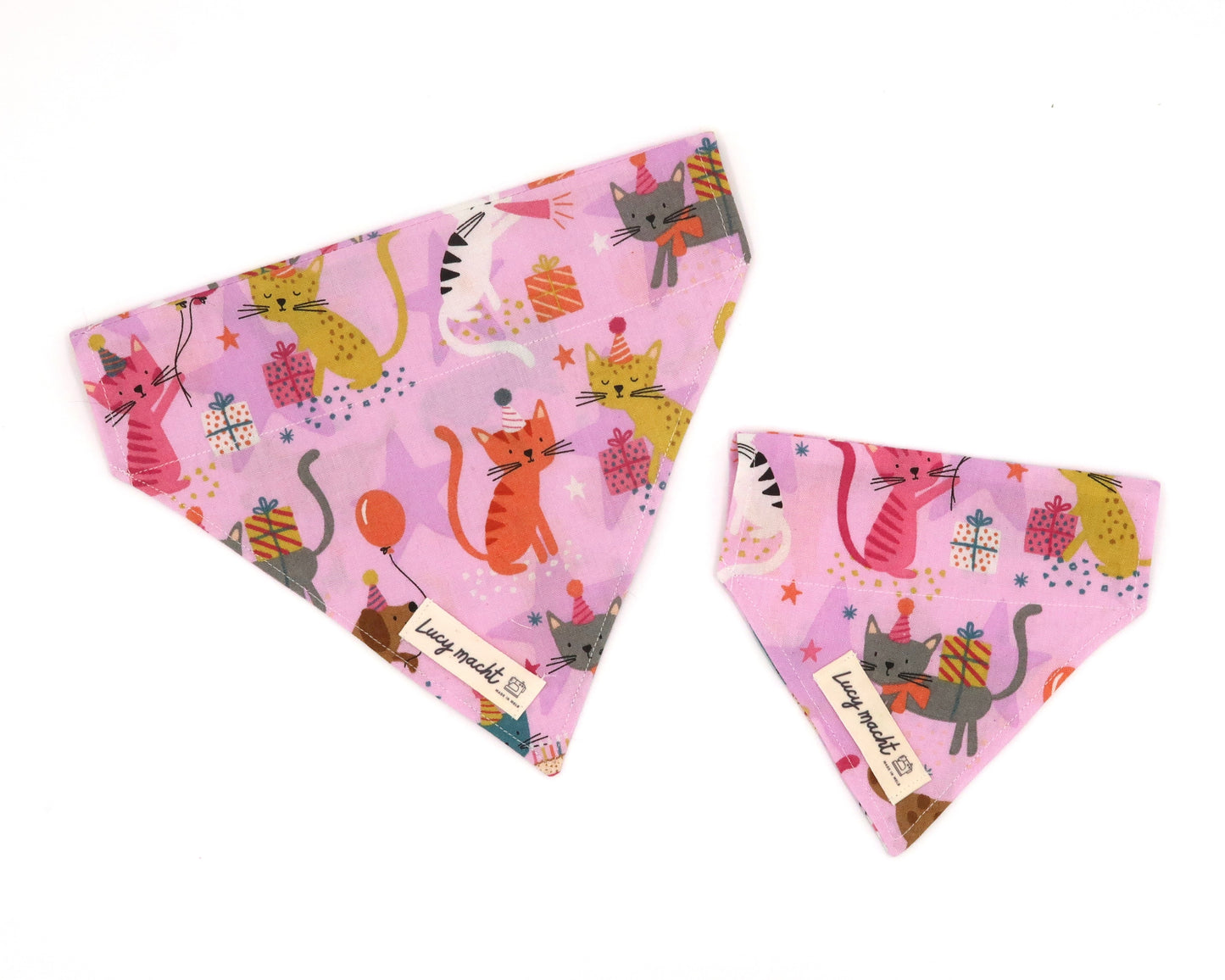 Cats and Dogs Party - Pet Collar Bandana