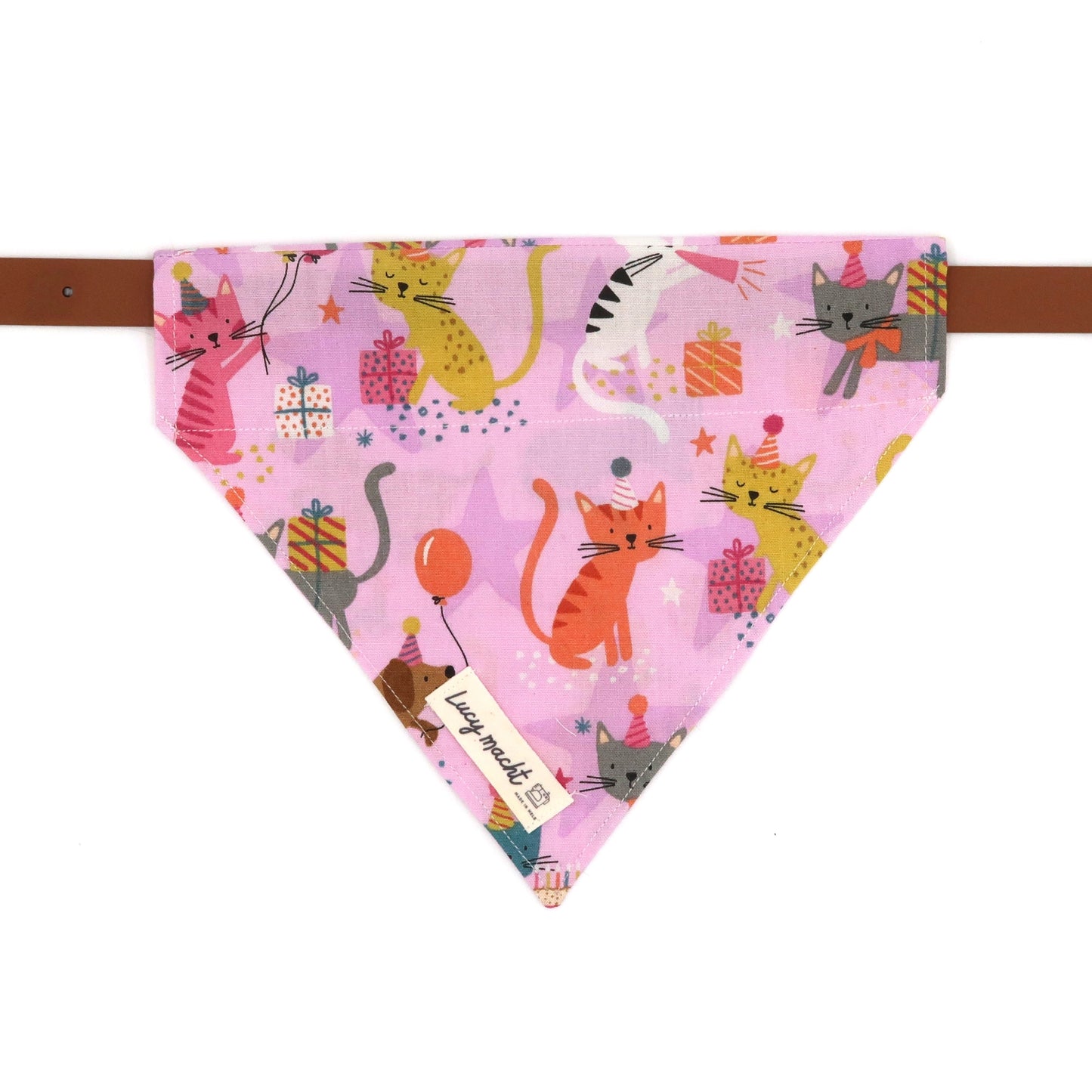 Cats and Dogs Party - Pet Collar Bandana