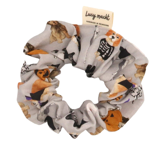 Pups Trick or Treat - Scrunchie