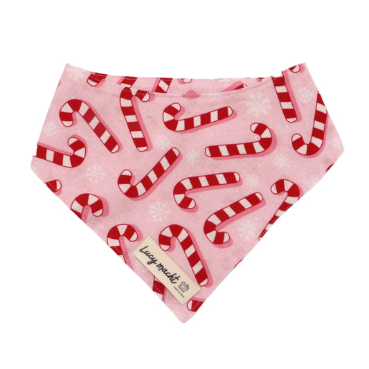 Christmas Candy Canes - Pet Tie Bandana