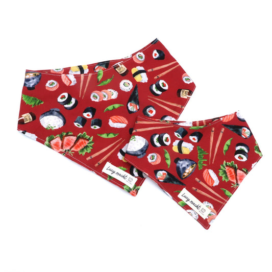 Sushi Time - Pet Tie Bandana