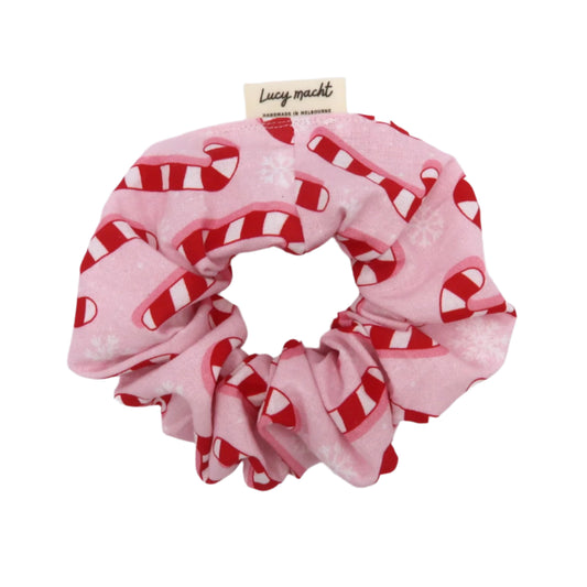 Christmas Candy Canes - Scrunchie