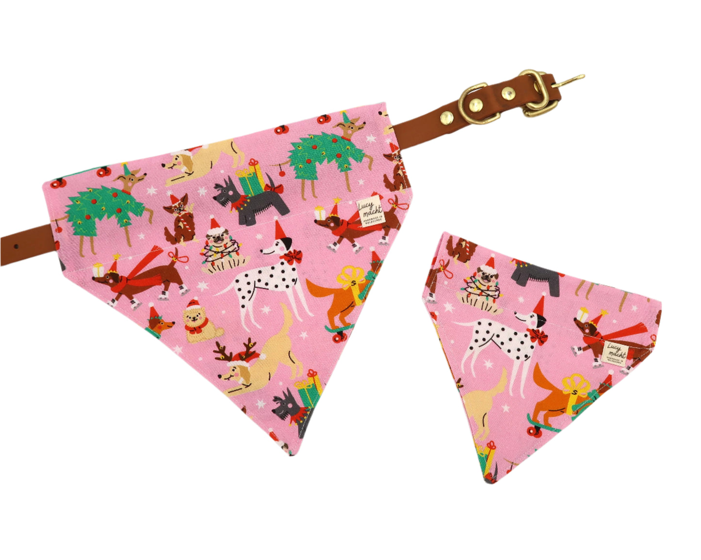Christmas Festive Pups - Pet Collar Bandana
