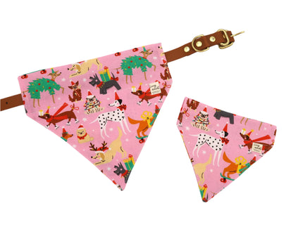 Christmas Festive Pups - Pet Collar Bandana