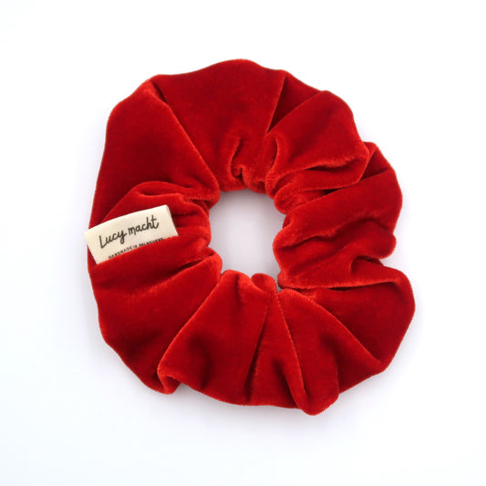 Garnet - Velvet Scrunchie