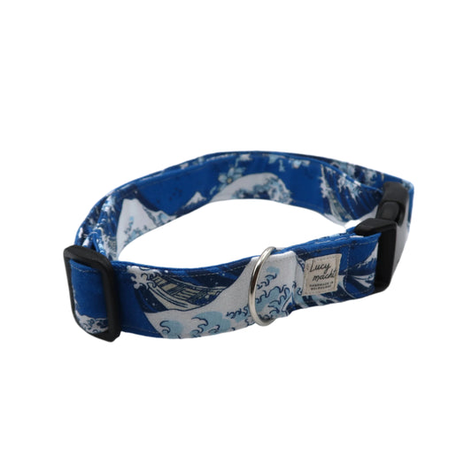 Japanese Wave - Adjustable Dog Collar