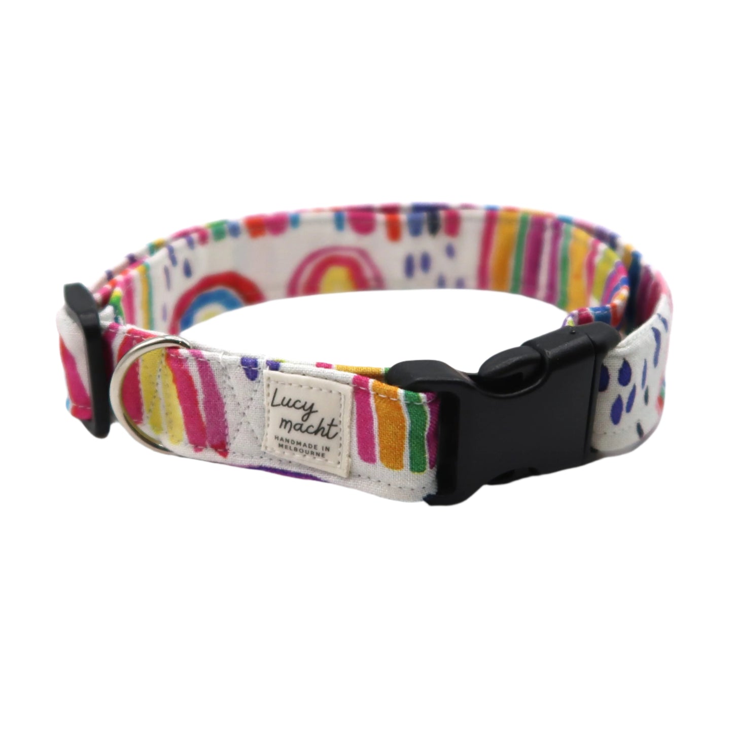 Rainbows - Adjustable Dog Collar