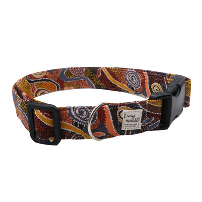 Desert Tracks - Adjustable Dog Collar